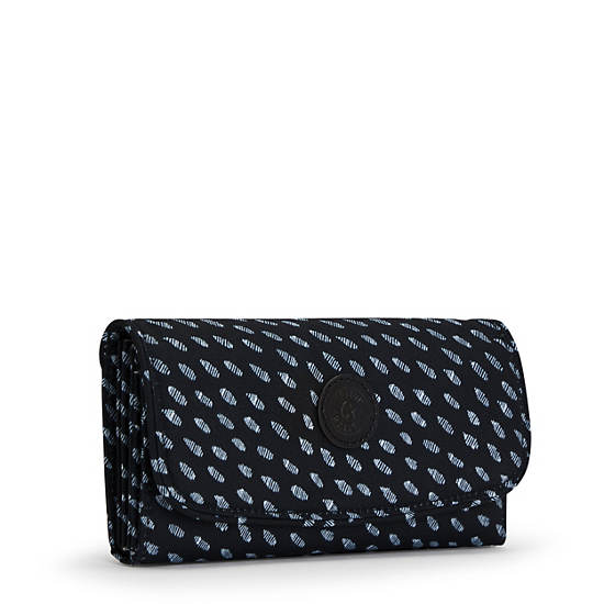 Kipling Money Land Printed Snap Wallet Cüzdan Lacivert | TR 1032YX